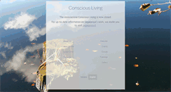 Desktop Screenshot of consciousliving.it